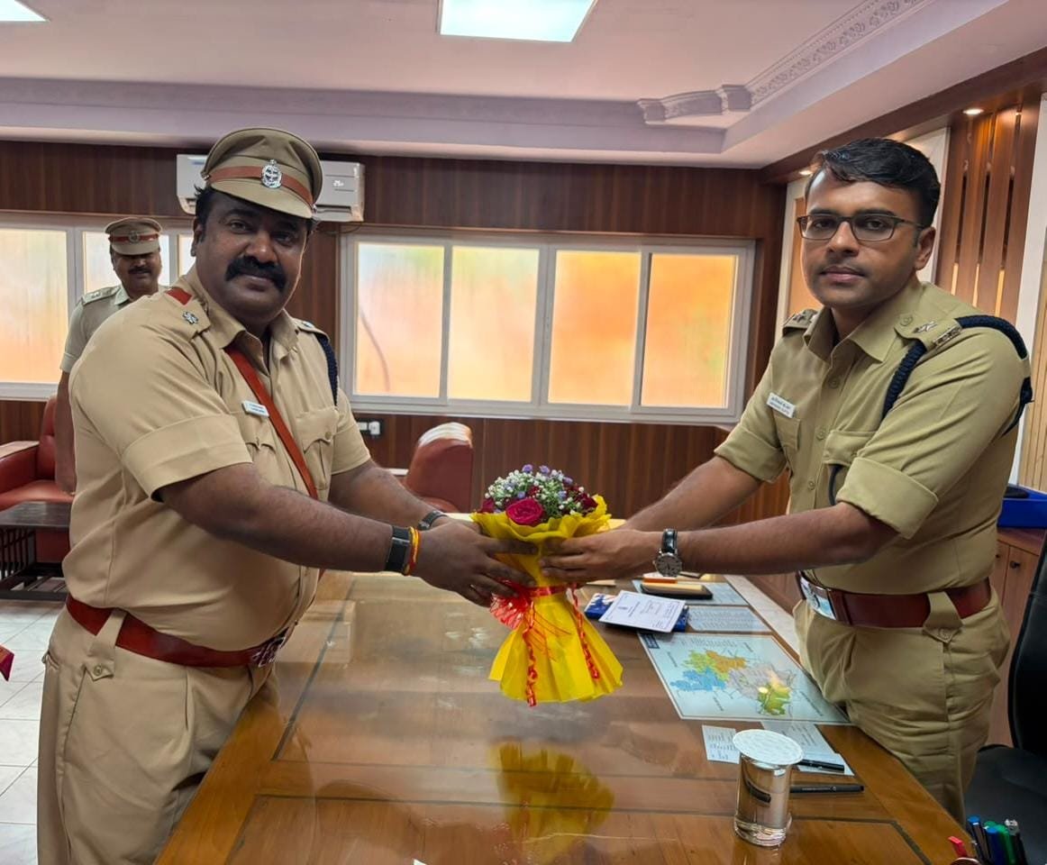 எஸ்.பி. அபிஷேக் குப்தா வாழ்த்து